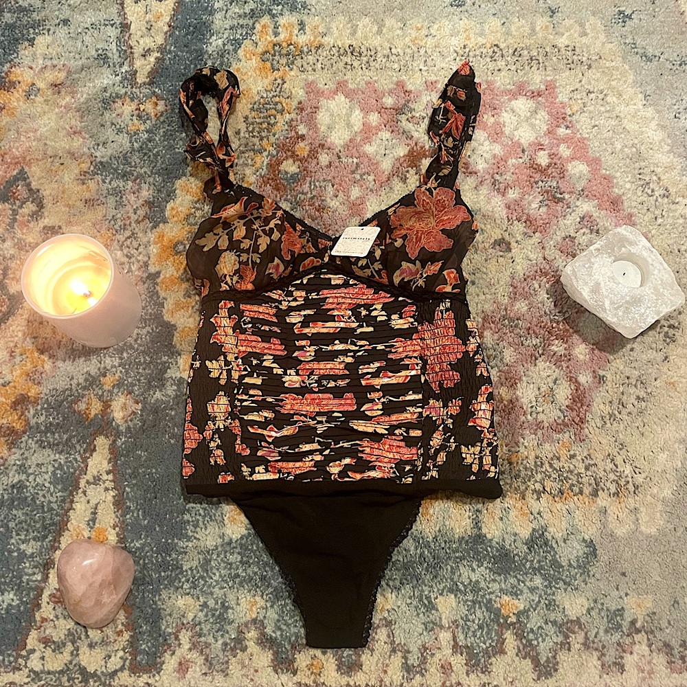 Free People brand new bodysuit top